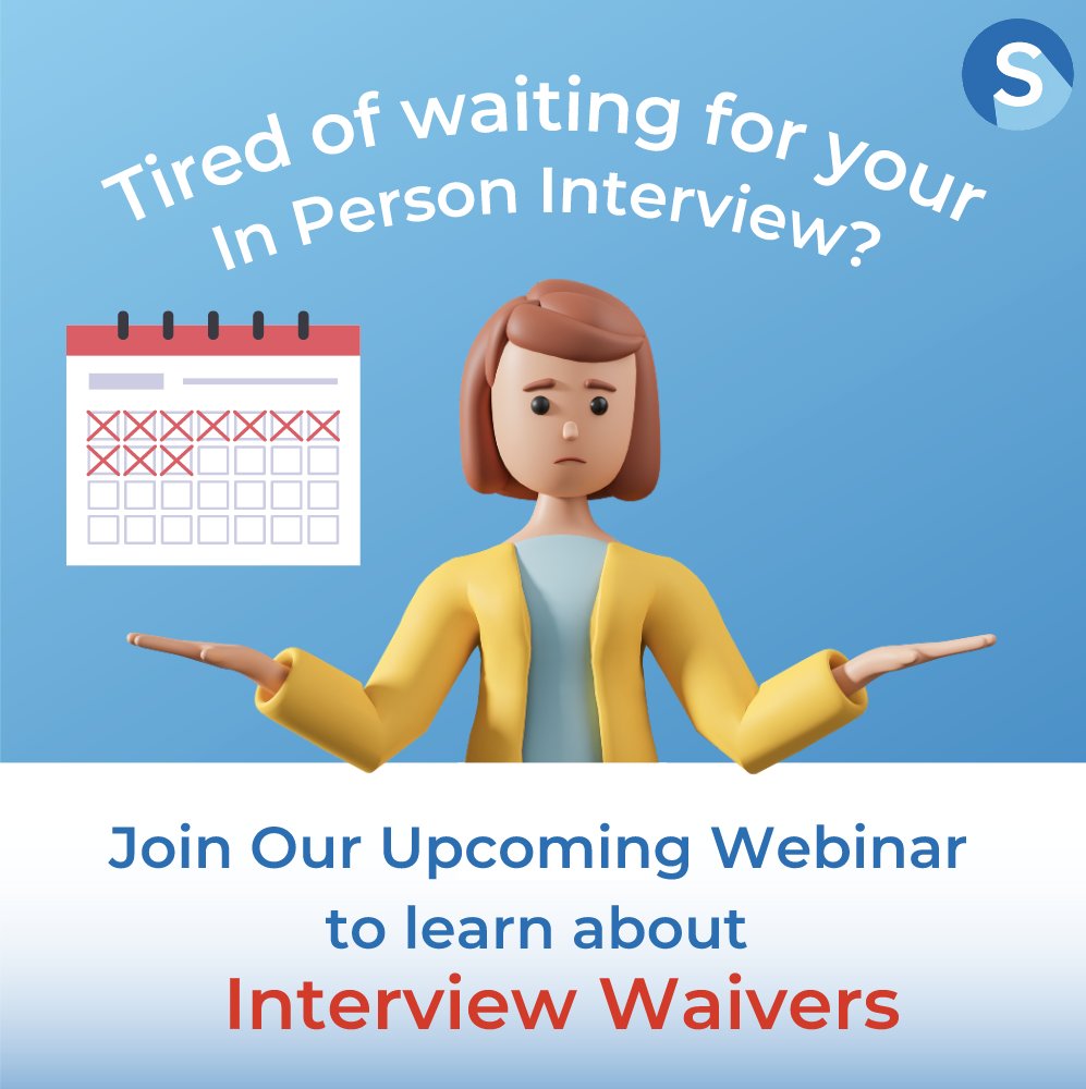 👉Don't wait any longer for your in-person interview! 

Join our upcoming webinar and learn about interview waivers. 

⏰Register now: us06web.zoom.us/webinar/regist… 

#interviewwaivers #webinar #virtuallearning