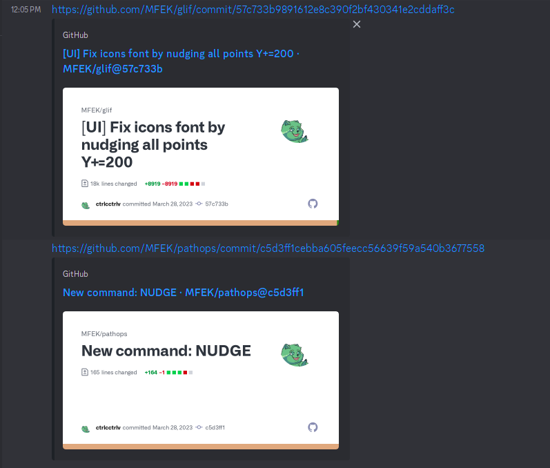 fr_brennan's tweet photo. for once in my life i made @MFEKglif's ui better instead of worse

mostly just because i wanted to add MFEKpathops NUDGE […] -i … -o … https://t.co/JZ4ysA4seA