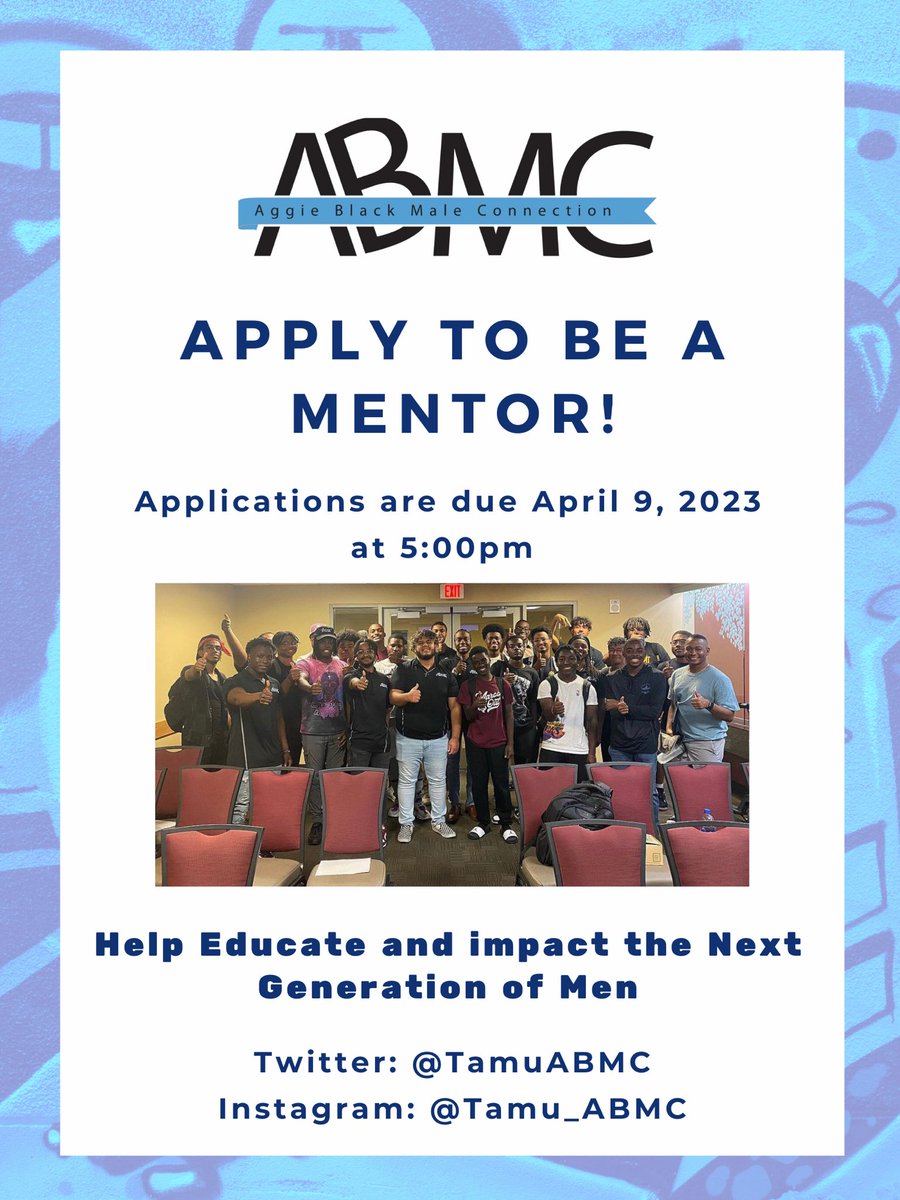 Mentor applications are open! 

Link in bio