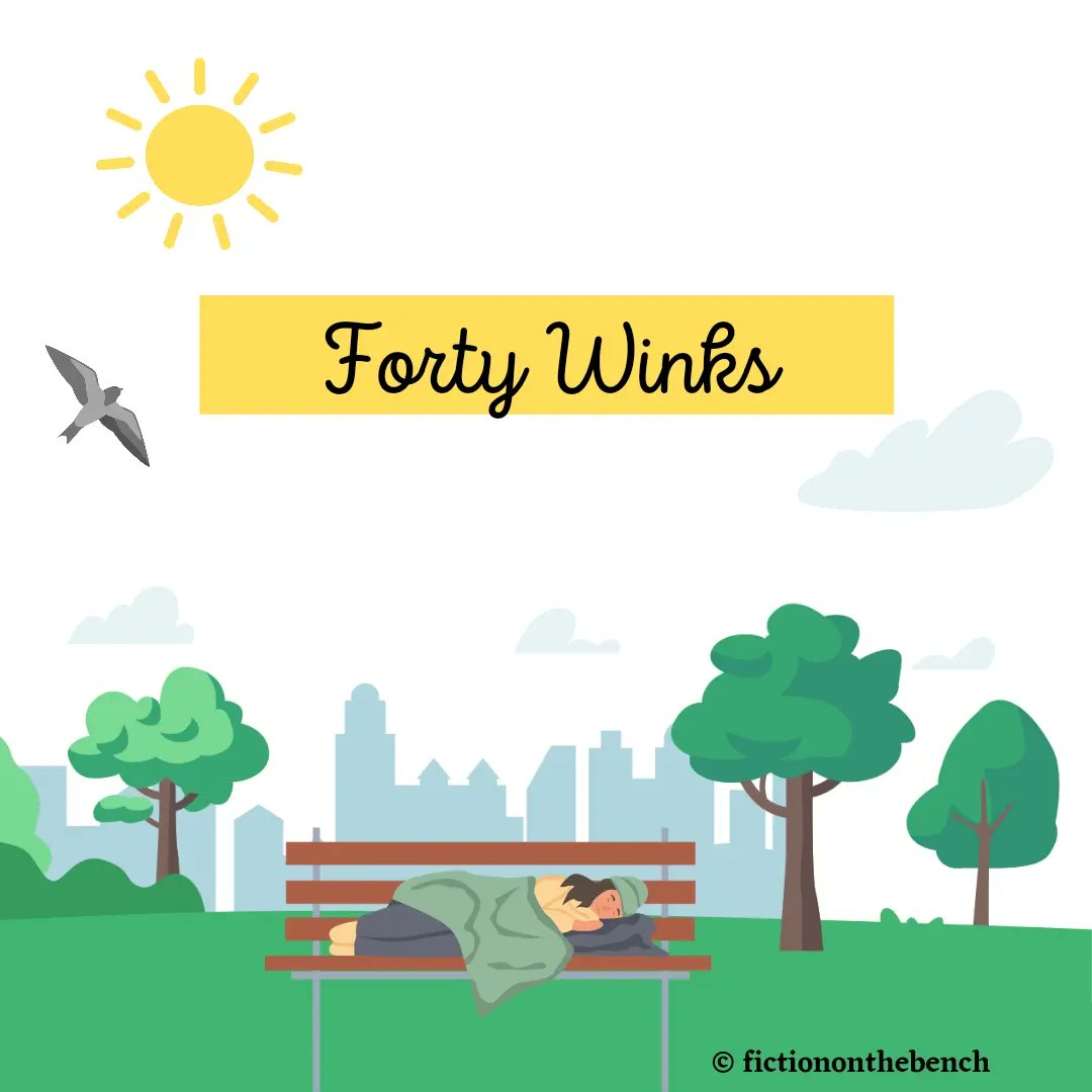 benchfiction's tweet photo. Bench Fiction: "Forty Winks"

#benchtales #afternoons #afternoonnap #fortywinks #microfiction #flashfiction #shortstory #creativewriting #WritingCommmunity #readingcommunity #writers #symphonyofsounds #soundsofthecity #hope #acceptance #sleepingonbenches https://t.co/xJ47bWAzYT