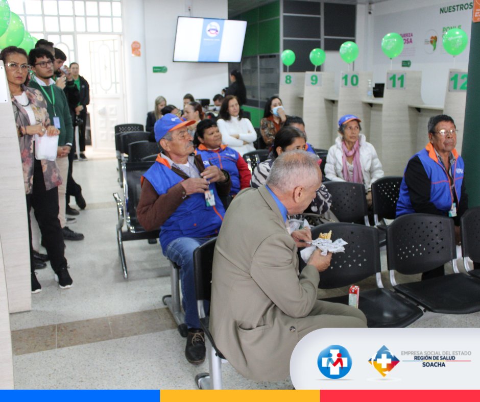 HMGYSoacha's tweet photo. El día de hoy se llevó a cabo la inauguración de la nueva sede de Ecoopsos EPS en Soacha (Cundinamarca), todo con la intención de mejorar la prestación y cubrimiento de los  servicios de salud del municipio.
@EcoopsosEPS  @HMGYSoacha https://t.co/HmKGJ7FyMF