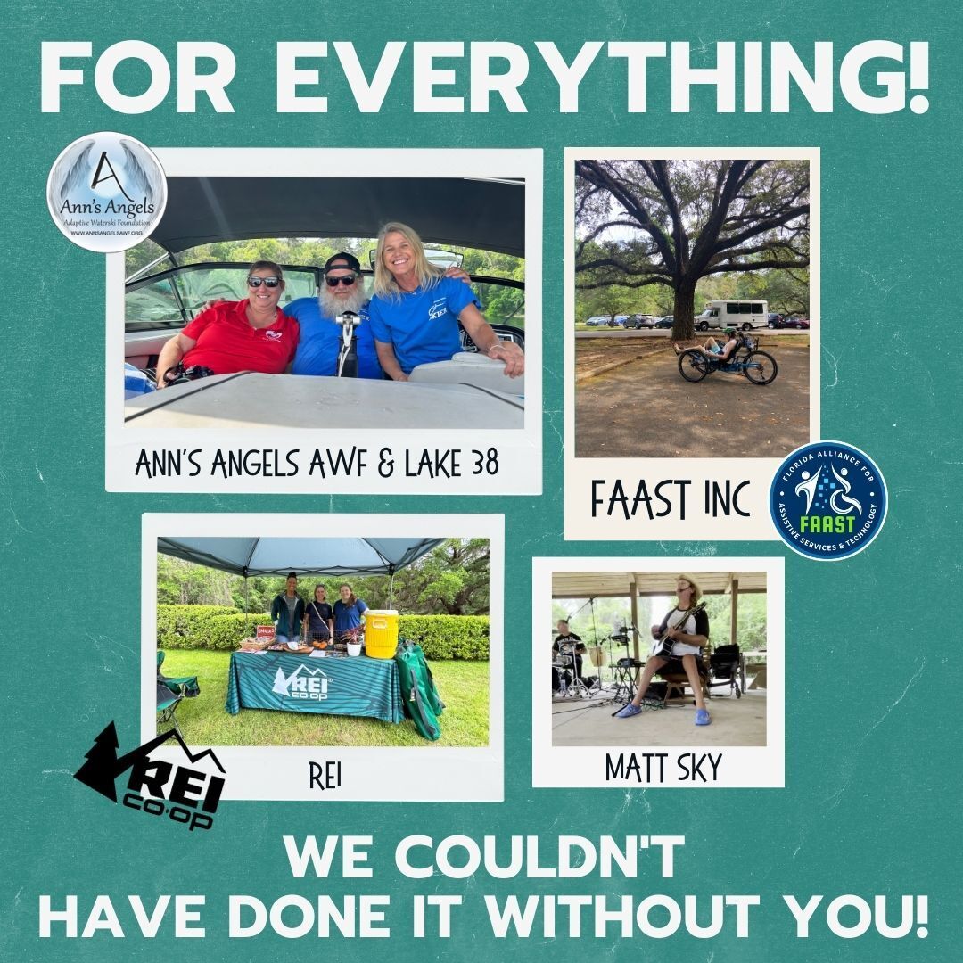 A HUGE Thank you to each and every one of our volunteers who helped make this year's Sports Ability Expo one for the books. We couldn't have done it without you!  <a href="/faastinc/">FAAST, Inc.</a> <a href="/lake38/">Lake</a> <a href="/annsangelsawf/">Ann’s Angels AWF</a> <a href="/kiwanis/">Kiwanis</a> <a href="/target/">Target</a> <a href="/myfwc/">MyFWC</a> #EXPO23 #SportsAbility #Inclusion #Active4Life