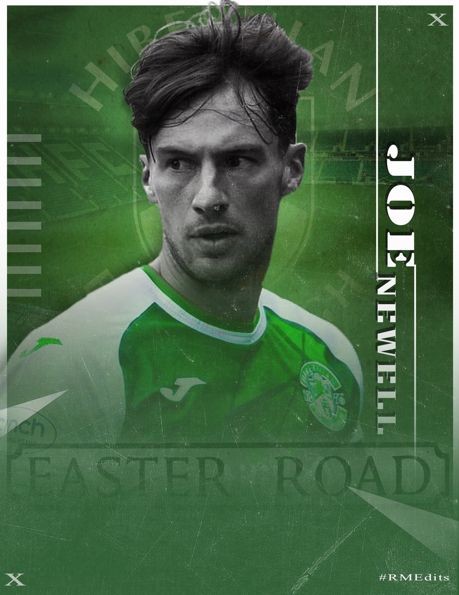 Delighted with how this turned out. @hibernianfc Midfielder @joe_newell93 #RMEdits #HIbees