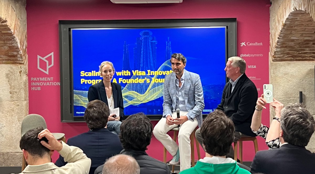 #VisaInnovationProgram <a href="/VisaNews/">VisaNews</a> <a href="/FinnovatingHub/">Finnovating</a> <a href="/TechBarcelona/">Tech Barcelona</a> #PaymentInnovationHub