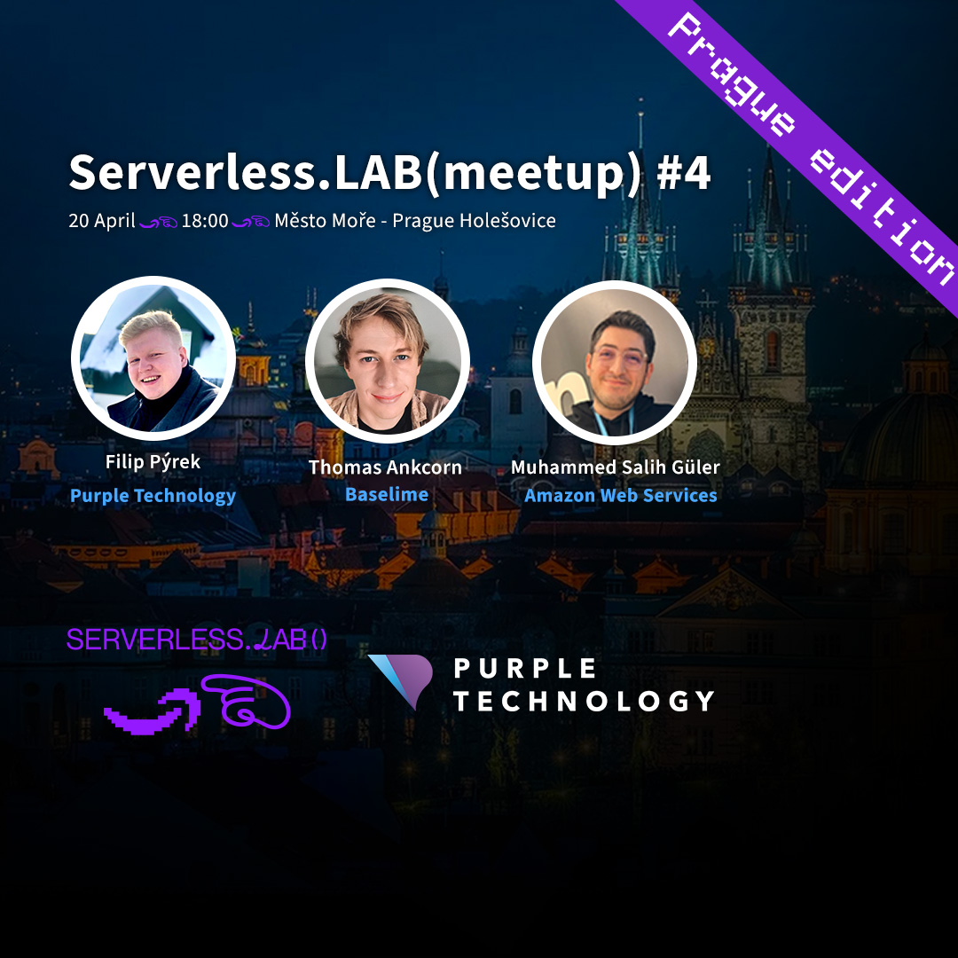 PurpleLABlife's tweet image. Serverless Meetups are expanding 🌍 🔥. Mark your calendars 20.4. 18:00 in Prague, Přístavní 7, Holešovice.
Speakers @FilipPyrek, @thomasankcorn and @salihgueler will be talking about #serverless, #stepfunctions #amplify #flutter and much more
Book🪑⬇️⬇️⬇️
eventbrite.com/e/serverlessla…