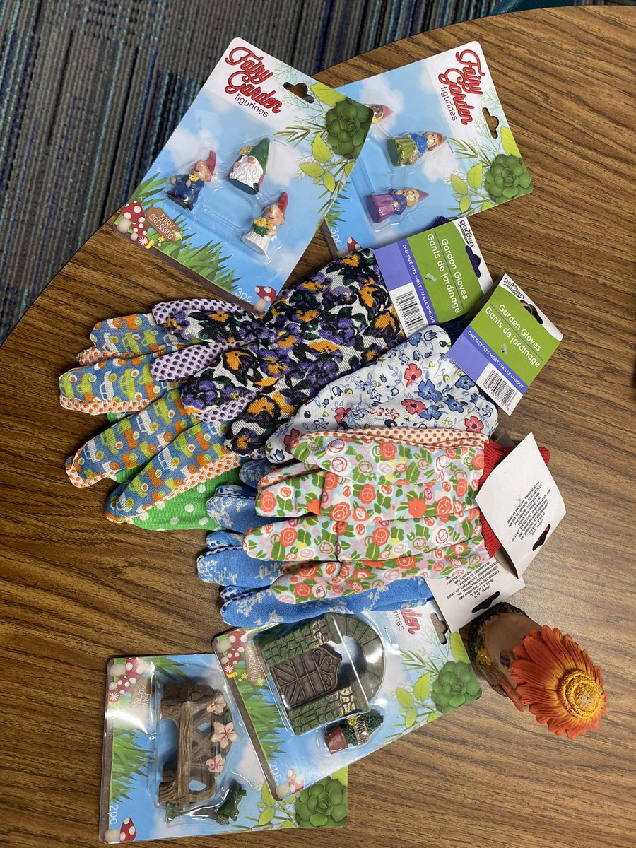 Thanks to our <a href="/LemmKISD/">Lemm Elementary</a> PTO, C4C Lion PRIDE has a few supplies for when we head back out to work in our school garden 🪴 🌻🌺🦁💙