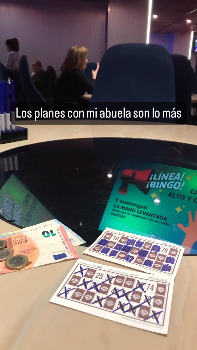pevandecorput's tweet photo. ✅ Ganar un bingo con mi abuela https://t.co/S0mIJqJs7j