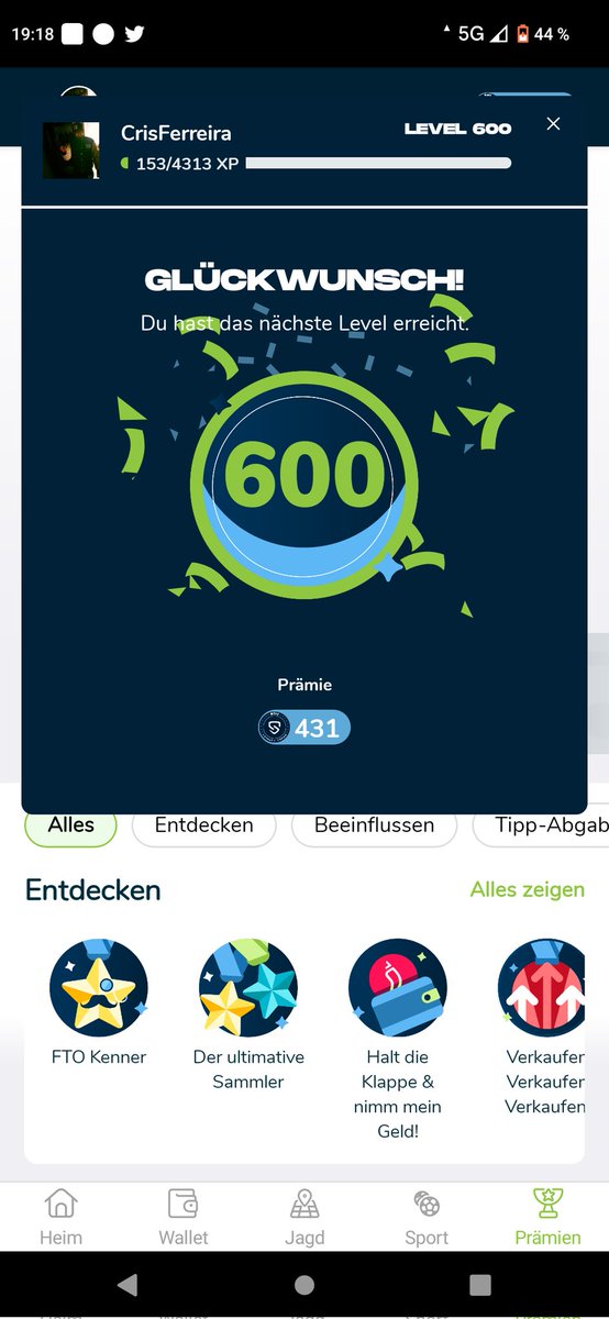 CrisFerreirachz's tweet photo. Finally @socios.com #Level600 Club ππ₯³
#Socios.com #BeMoreThanAFan https://t.co/QFAXjVZHxN