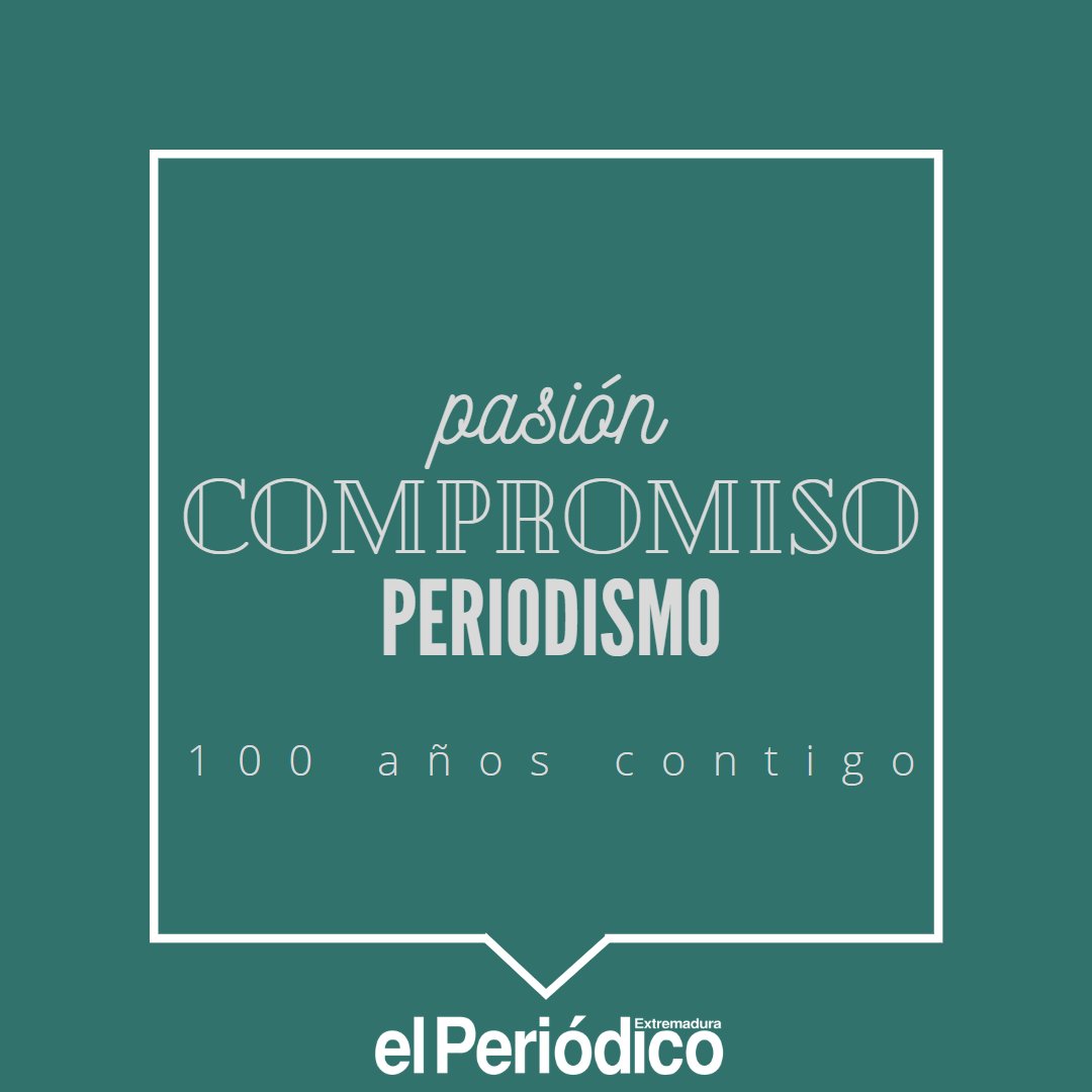 😮¿Sabes que el sábado cumplimos un siglo de vida?

📰Siempre contigo, siempre adelante

🔗:elperiodicoextremadura.com