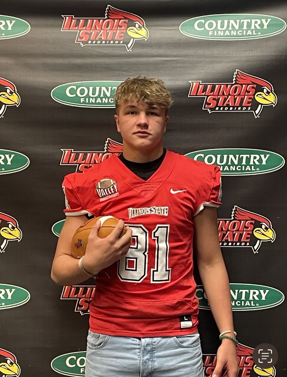 Great time visiting Illinois state🔴 Amazing football program and coaching staff! Thank you <a href="/CoachK_Stew/">Kye Stewart</a> for the invite‼️ <a href="/Coach_CJIrvin/">C.J. Irvin</a> <a href="/OnTopAthletics/">OnTopAthletics Inc📚🏈⚾️</a>