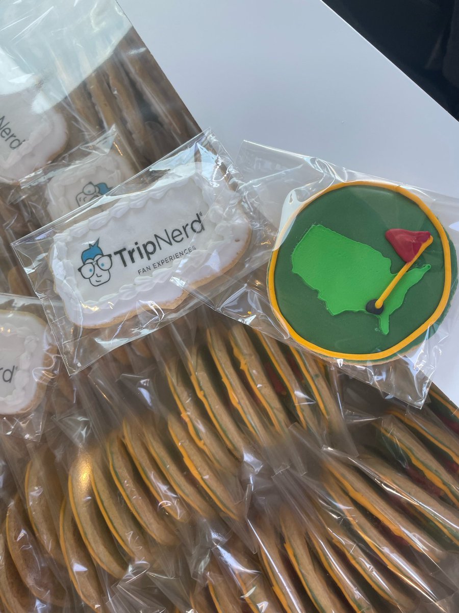 TripNerd's tweet photo. That time of year.  Prepping for our GREAT clients #tripnerd #augusta https://t.co/tGOu0ps8MJ