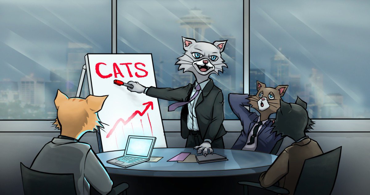 Our Cats are plotting the Galactic takeover 😼
Join the ranks!

Engage for 5x WL  &amp; ada prize🔥

🏆 30 $ADA
🏆 5 x WL Spots

1⃣ Like + RT
2⃣ Follow <a href="/GalacticatsNFT/">Galacticats</a> @CNFTList turn on 🔔
3⃣ Tag 3 friends! 

⏱ 72H

#CNFTCommunity #CNFTGiveaway #CNFTProject #CNFT #CNFTs #NFT