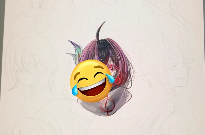 新しい描き方模索してるけど、いよいよ立ち絵とかパーツ分け無理な絵柄になってきたw 