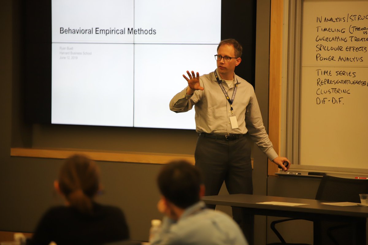 The 2023 Behavioral Operations Management Summer Institute for doctoral students is coming to @HarvardHBS June 11-15. Steve Leider, Jordan Tong, and I first hosted BOMSI in 2019 at @UMich, and we’re excited for the next one. Join us! Details are here: tinyurl.com/bomsi2023