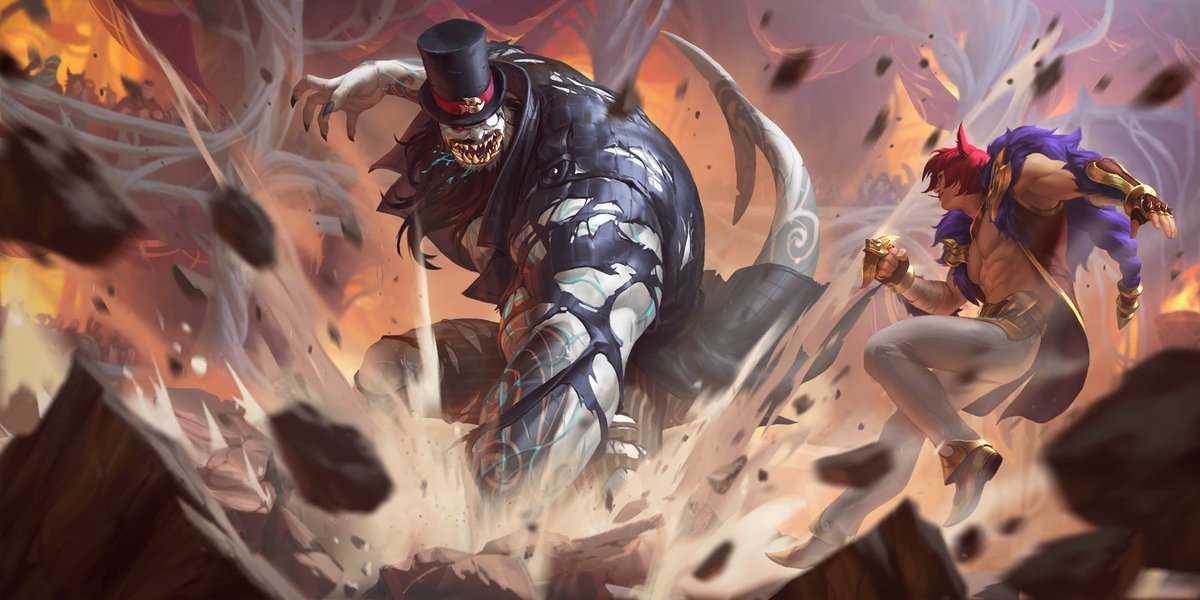 Ilustraciones del nuevo campeón de Legends of Runeterra, Jack.

#LegendsOfRuneterra