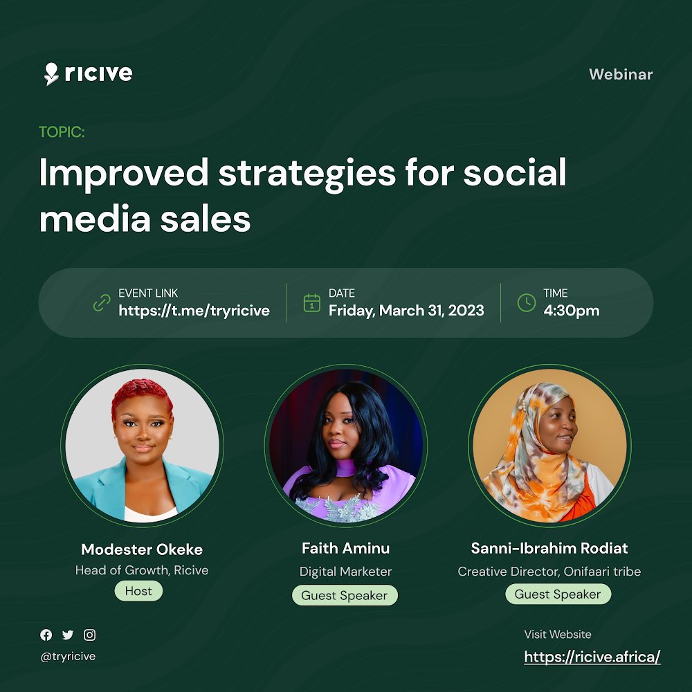 tryRicive's tweet photo. Tola is a promising entrepreneur who started a dropshipping business online with high hopes of making it big in just three months. She set up her social media pages, posted her products, and waited for the sales to come in. But after several weeks of little to no traction. https://t.co/Y1lTEui2IQ