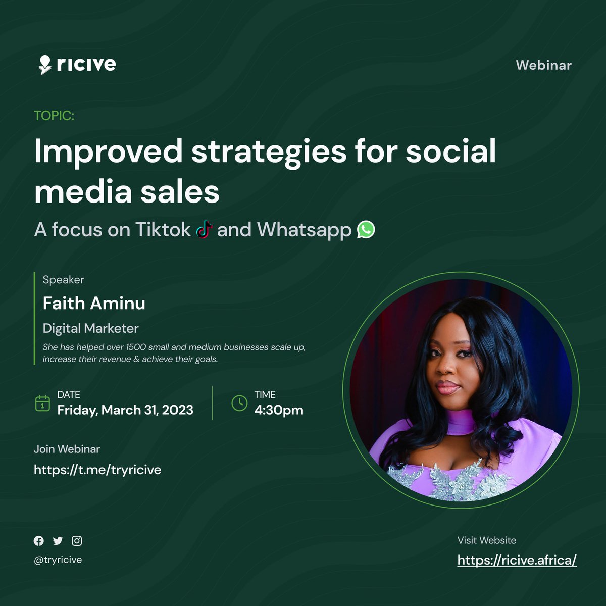 tryRicive's tweet photo. Tola is a promising entrepreneur who started a dropshipping business online with high hopes of making it big in just three months. She set up her social media pages, posted her products, and waited for the sales to come in. But after several weeks of little to no traction. https://t.co/Y1lTEui2IQ