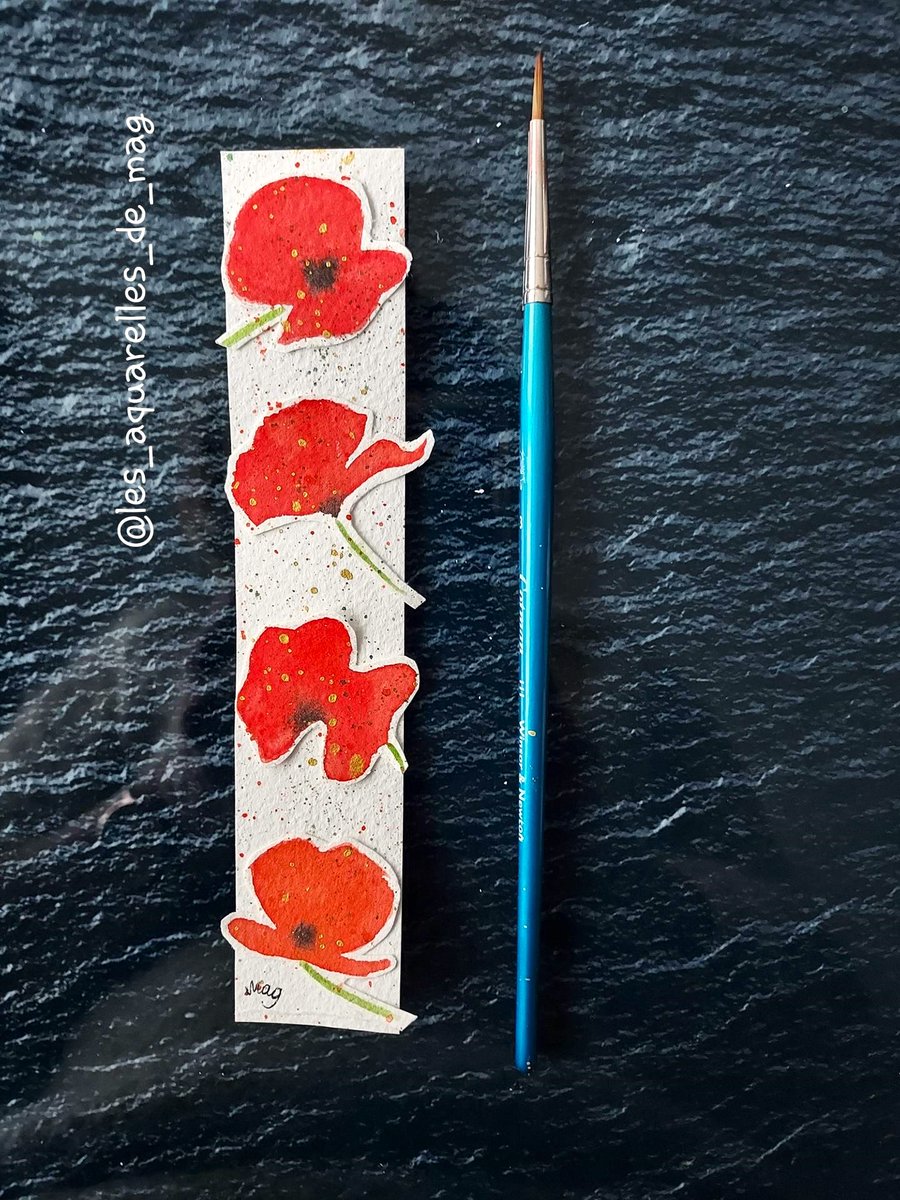 Magali_Boo's tweet photo. Coquelicots [marque-page]
les_aquarelles_de_mag 🎨🖌️🐞 https://t.co/etmkYRmxjl