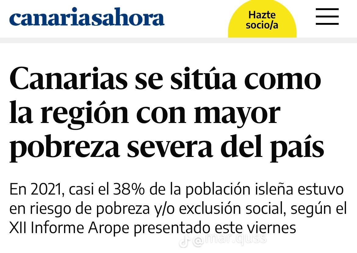 cry_alexa's tweet photo. Canarias con más paro juvenil, región con más pobreza severa , pero vamos a gastarnos el dinero en charlas sobre educación s3xual para niños en los colegios.... https://t.co/TC6Z466E4t