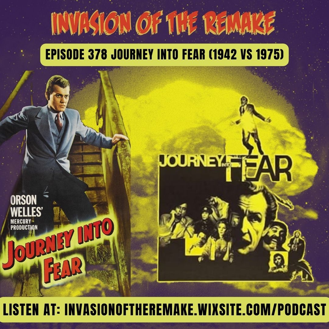 We can't stand the #suspense!! Where did our Journey into Fear end up? Find out in our #NewEpisode!

#Mystery #Podcast #WLIPodPeeps #Thriller #FilmNoir #FilmTwitter #movies #film 

#Listen at: 
invasionoftheremake.wixsite.com/podcast