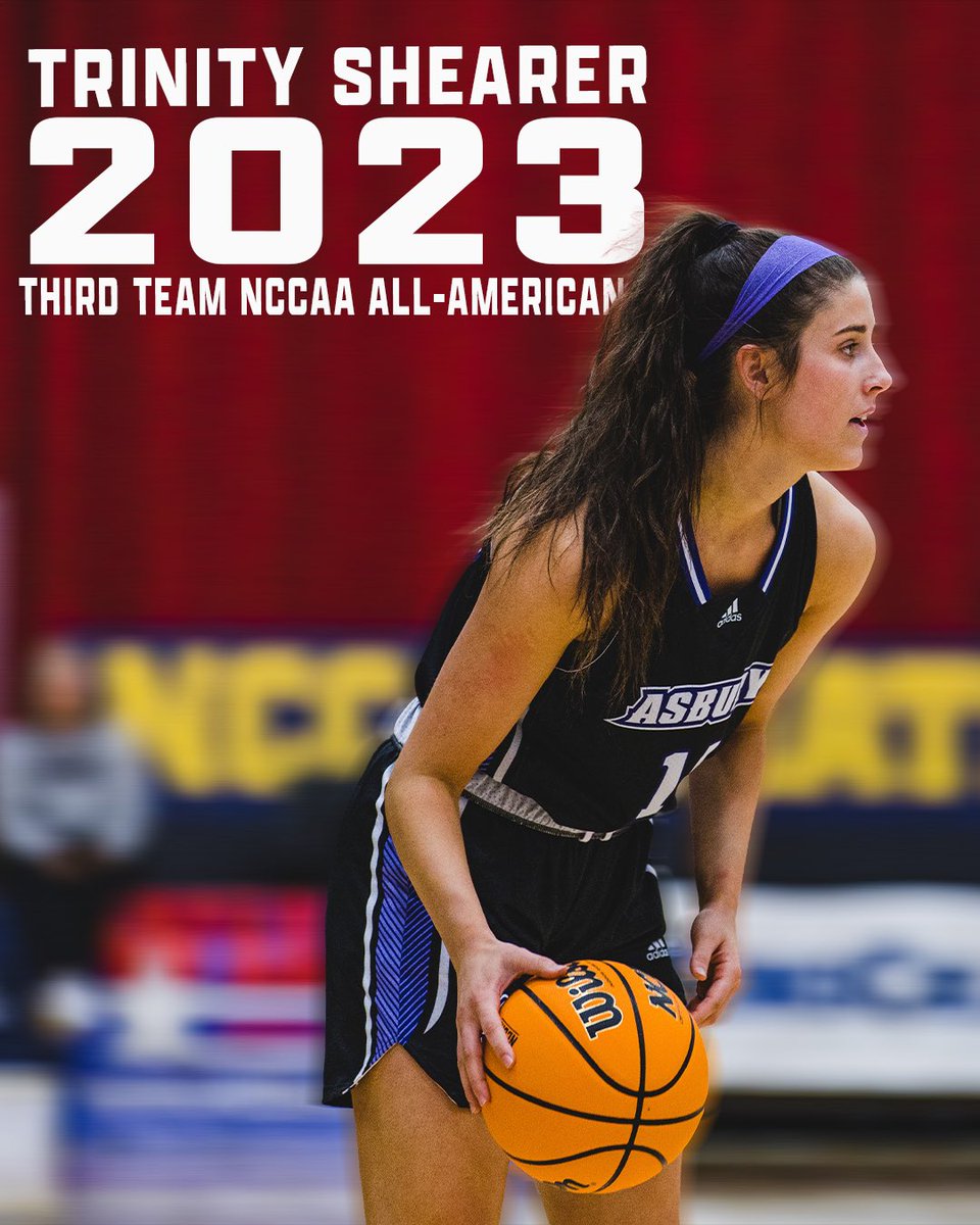 Special shoutout to our very own Trinity Shearer for being recognized on the NCCAA’s Third Team All-American!!

Trinity averaged 13.3 points per game and finished out with the second most steals on a season in Asbury history, 75!!

stay tuned for the story coming later👀