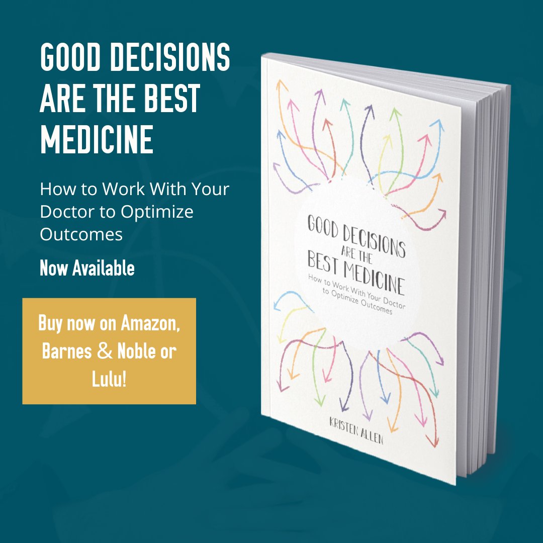 GlobalGenes's tweet image. We were thrilled when the author reached out to members of our Rare Compassion Program so that their experience with complex medical care could help shape this book. It&apos;s become the most downloaded resource on our RARE Portal community! Click for more!
goodmedicaldecisions.com