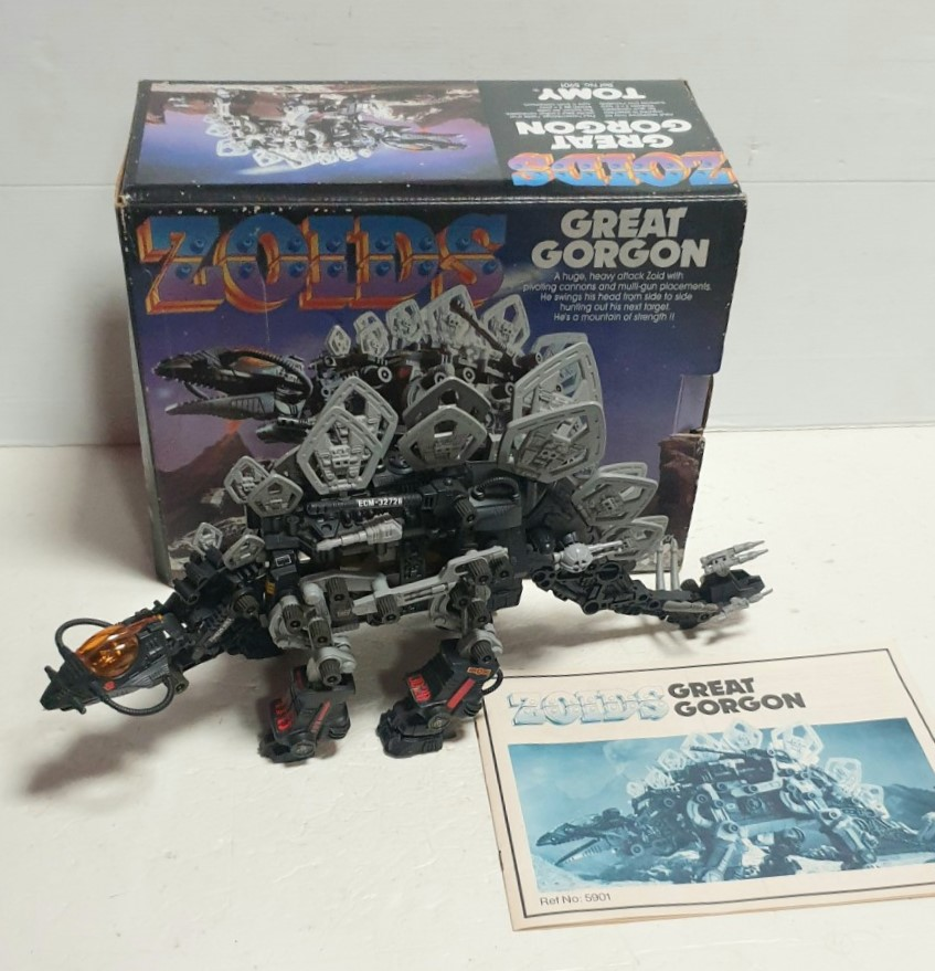 1984 Tomy Zoids Great Gorgon. The Zoids toys were partial model