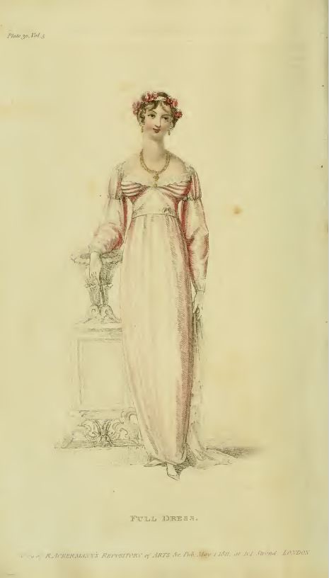 kateStrasdin's tweet photo. The familiar comfort of Sense and Sensibility is seeing me through wet days and workloads. The c1811 gown would have danced through candlelit spaces at the same time that the book was first published and Elinor and Marianne explored the Devonshire landscape @metmuseum https://t.co/tNh8rLpkih