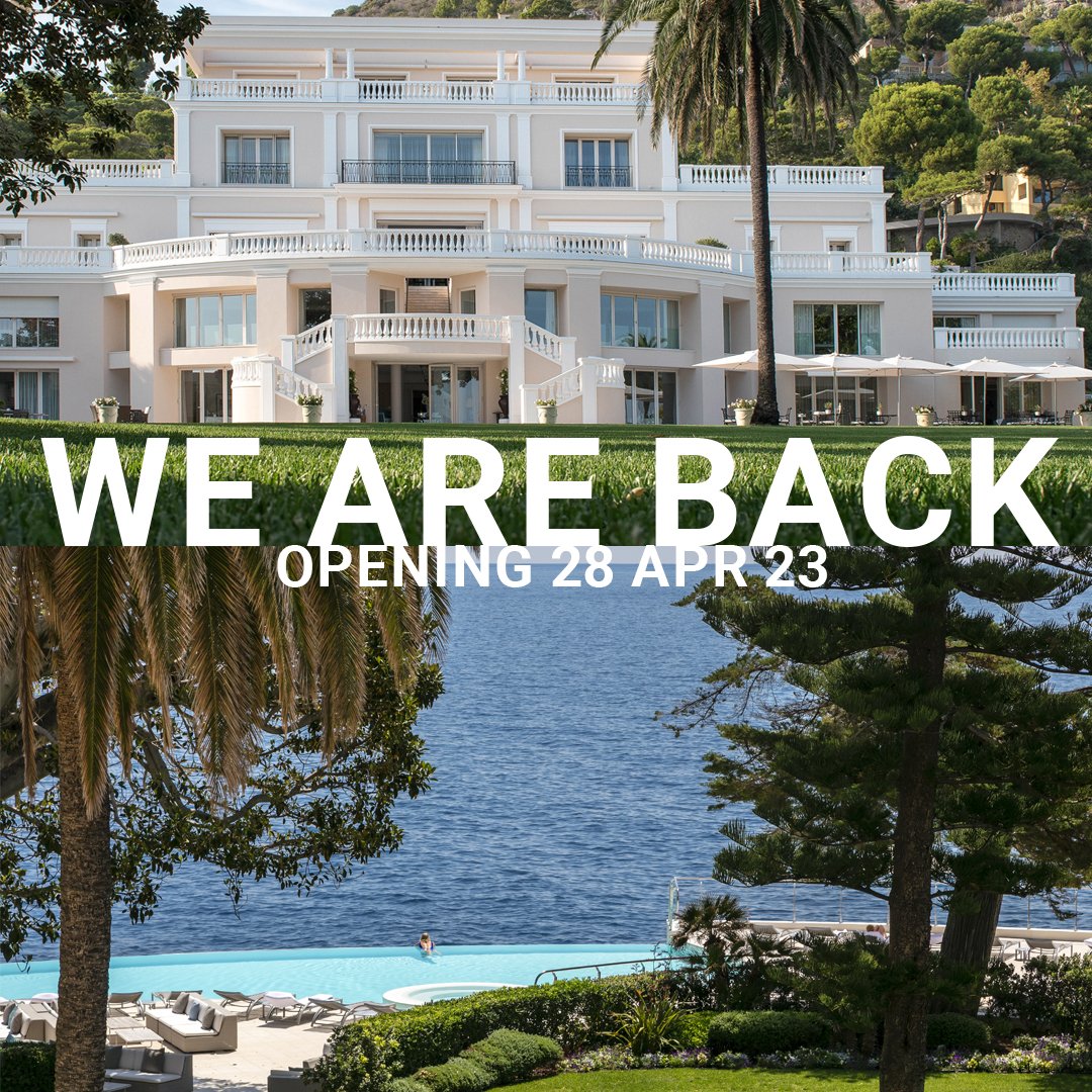 Cap_Estel's tweet photo. ONE MONTH TO GO ✨
We are back ... See you at the Cap Estel from April 28th for this new wonderful season 🤍
#capestel #LuxuryTravel #luxuryhotel #CotedAzurFrance https://t.co/NneqcoTyo1