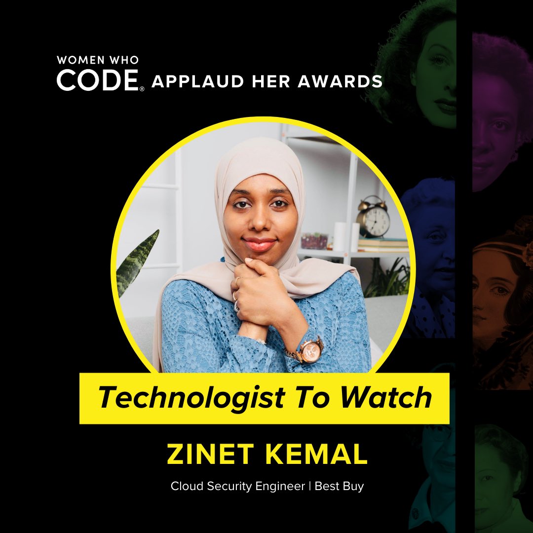 Excited that @WomenWhoCode has named me as a part of this year’s 100 Technologists To Watch list! I am honored to be a part of the first-ever 100 Technologists! Thank you for this incredible honor!   code.womenwhocode.com/100-technologi…    #WomenInTech #WWCode #WomenWhoCode #cybersecurity