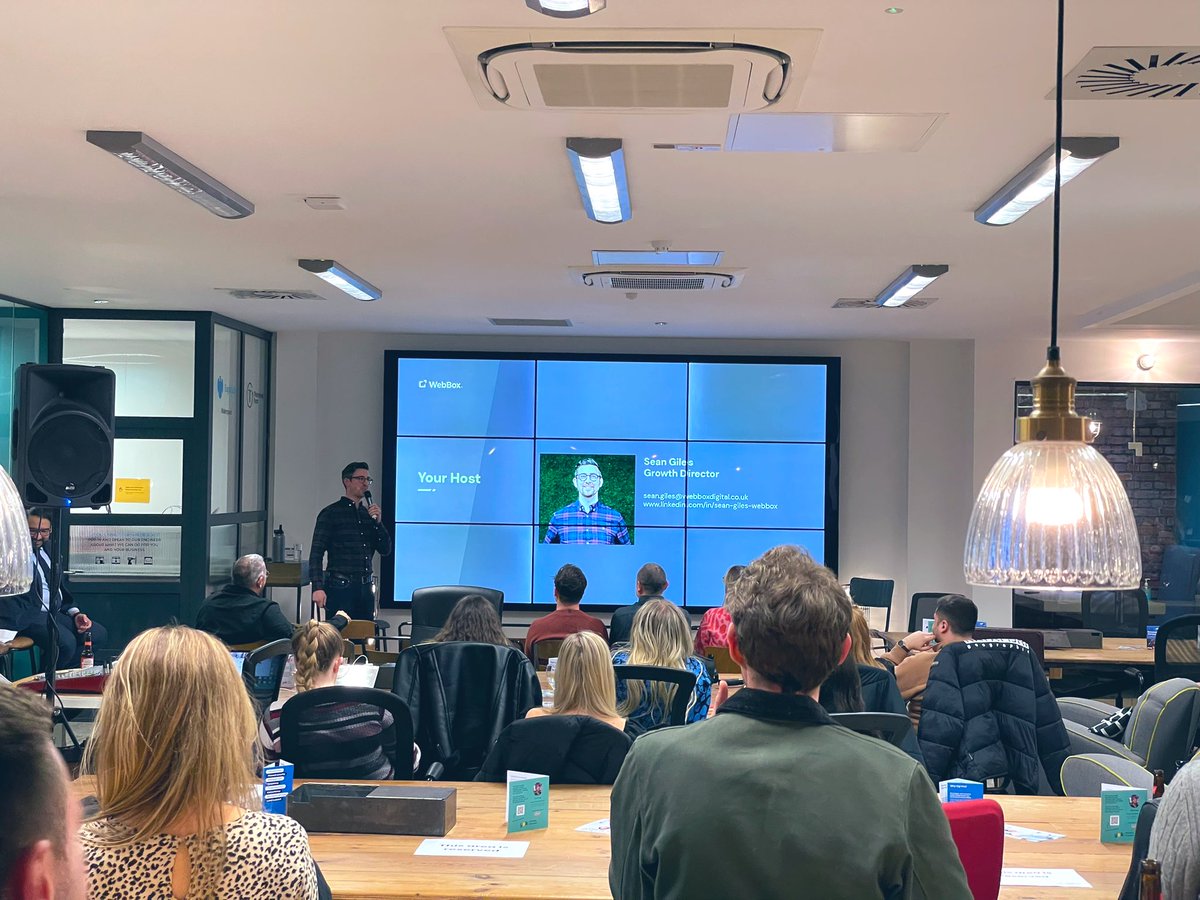 Next up Sean from <a href="/webboxdigital/">WebBox®</a> #MarketShare