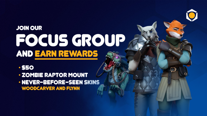 CoreGames's tweet photo. 🎮 ATTENTION GAMERS 🎮

We're hosting a virtual focus group on the next phase of Core. We'll be showing video/live gameplay of our project, &amp; are looking for your feedback. We're also offering $50 &amp; new Core skins to participants! 👀 

Apply here: https://t.co/IgvLRdHY1h https://t.co/1ghEix7RT3