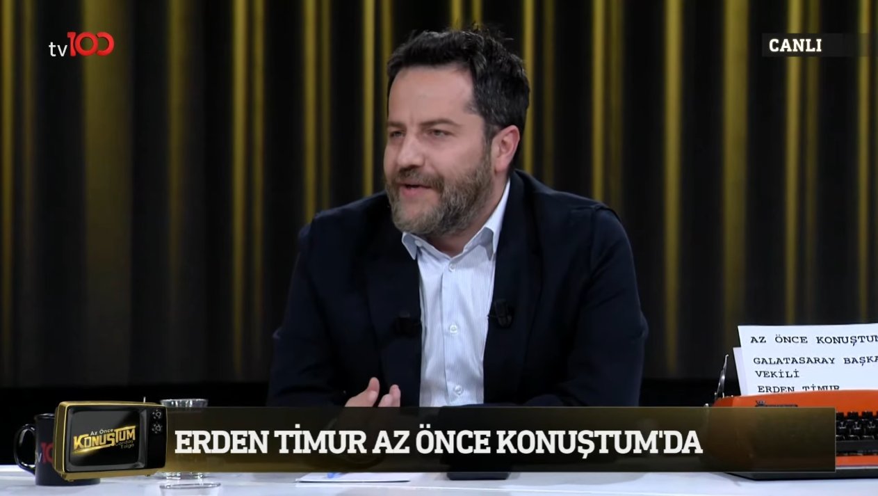 Galatasaray Haber on Twitter: "Erden Timur: "Ligi bitirtmeyiz açıklamasından dolayı özür diledim. O an çıkıp konuşmak yanlıştı, sinirliydim. 'Bu lig bu şekilde biter mi?' demek istiyordum. Tecrübesizliğimin kurbanı oldum. Sinir anında her