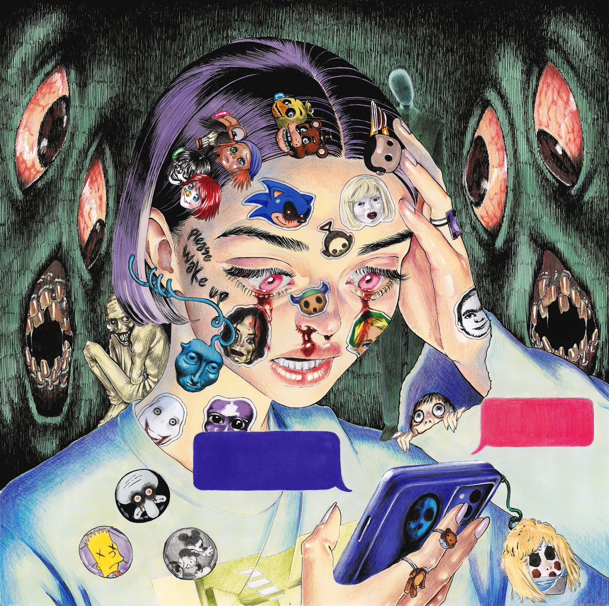 Music, manga and creepy pasta obsession 🌸