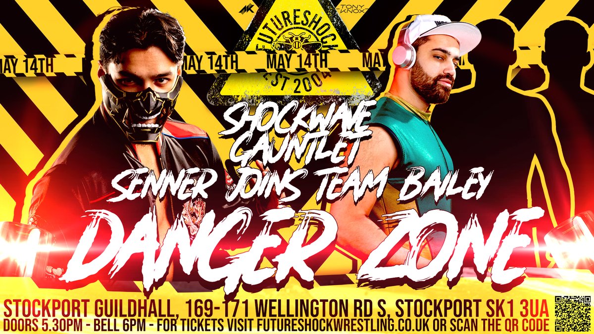 FutureShockWres's tweet photo. In answer to @DamonLeigh's choice of @SonDursun for the #ShockwaveGauntlet on May 14th @ThatDamnBailey has chosen @senner_pw!

No doubt the Black Dragon will be eager to have a few words with the Turkish Wolf.

Tickets: https://t.co/65F5Zj1I9L with 15% off ringside until 01.04! https://t.co/sxbbOG9g25