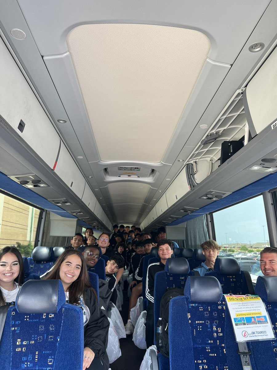 HarlanSoccer's tweet image. And We’re Off!!!🚌
Corpitos, here we come!!!
Area ⚽️Playoff Match.

#HawkYeah 

@NISDHarlan @NISDStraus @NISDBernal