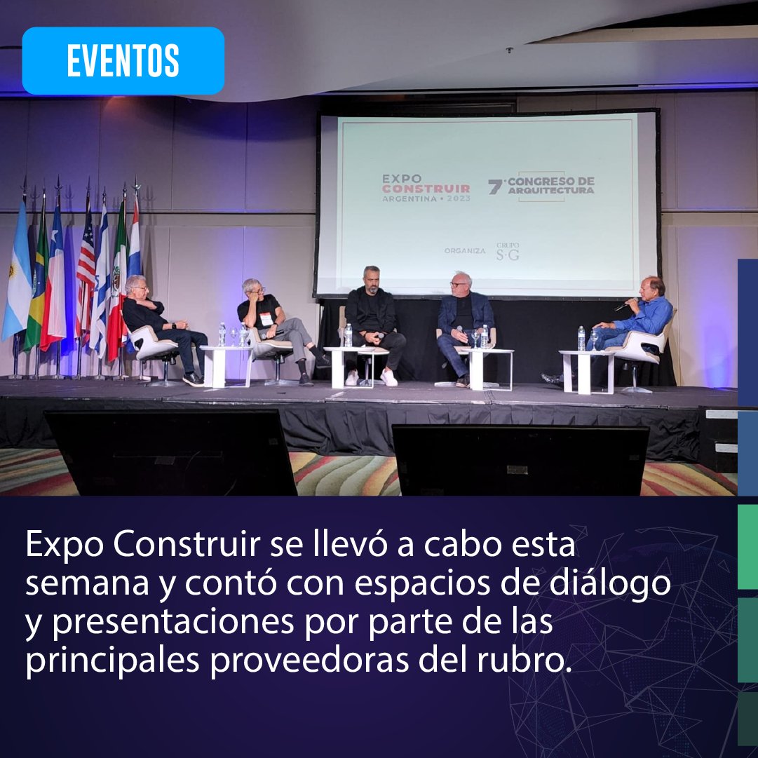 En Expo Construir, Guido Iacobacci de Pradecon mencionó el lanzamiento de un producto nuevo e innovador de la empresa.

📌 conexionparques.com.ar/impresiones-de…

#ConexiónParques #ParquesIndustriales #Industria #Logística #Tecnología #ExpoConstruir2023 #Proveedores #Inmobiliario #RealEstate