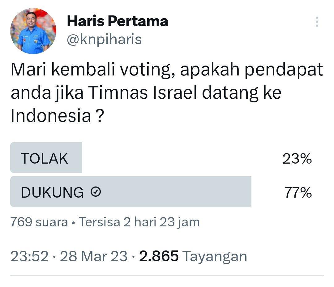 Ayo semangat! Jangan berhenti bikin voting, sebelum keinginan terpenuhi!
