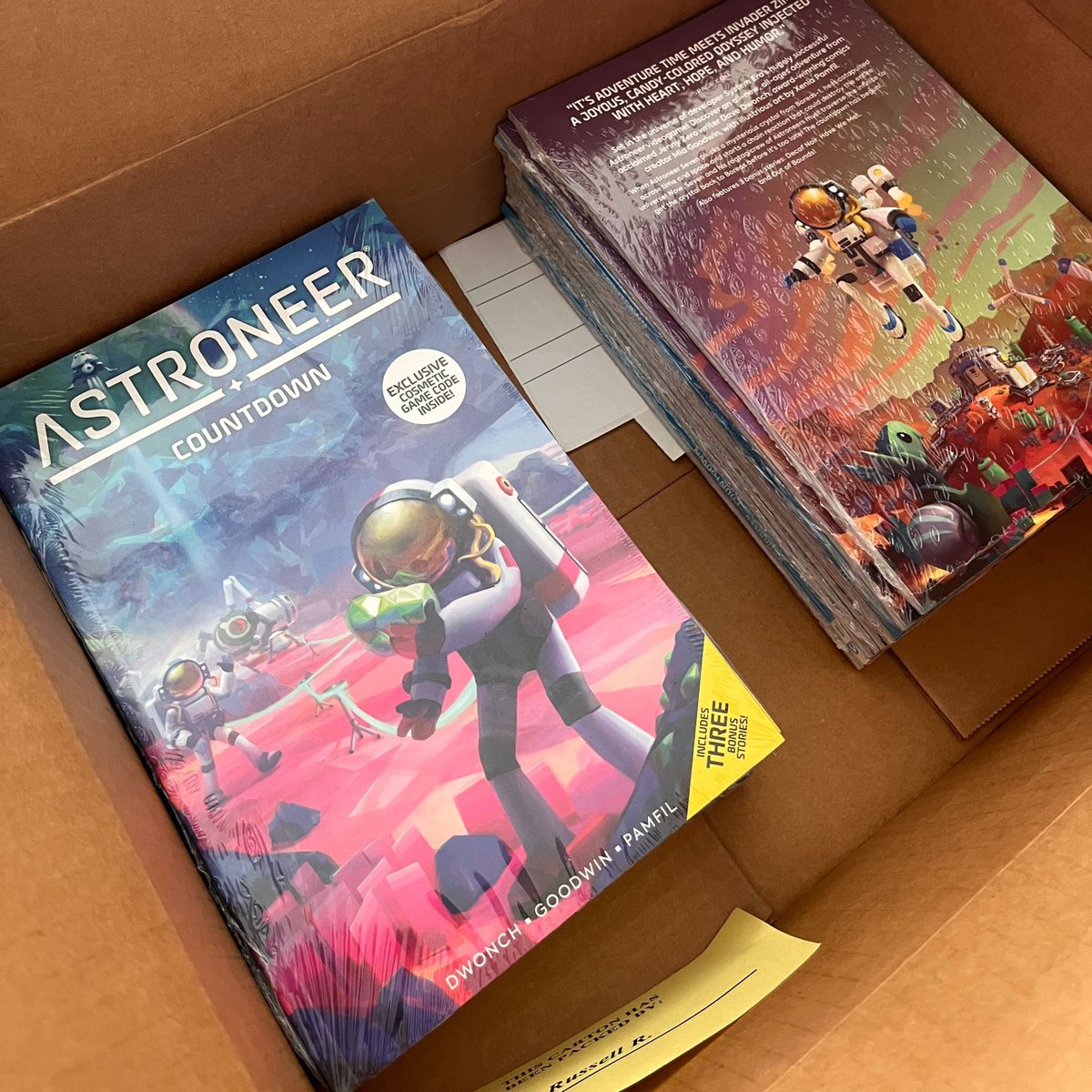 look at what just arrived at the office....