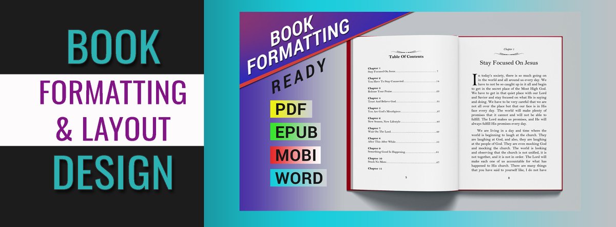 Are you an aspiring author struggling with formatting your book for publication? Check out this to get your book ready for print and e-book platforms. #writingtips #bookformatting #selfpublishing

Link to the service: fiverr.com/angle_moni