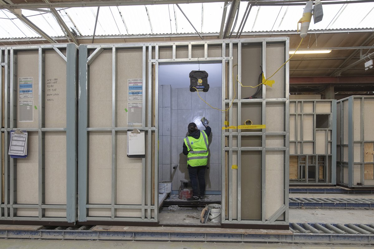 If you are a developer considering #bathroompods, early engagement is invaluable. 

When we are engaged at initial design stage, we can work with you to achieve your budget &amp; price point for the #bathrooms. 💡

#offsite #buildtorent #studentliving #mmc #innovation #construction