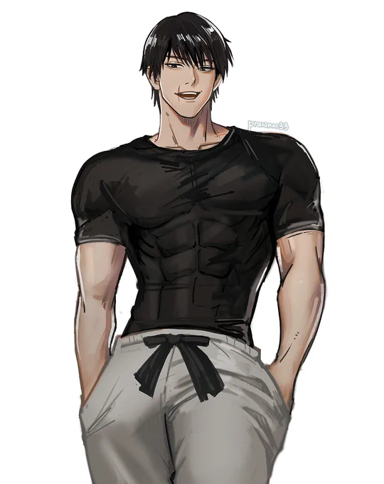 Toji &amp; his vacuum sealed shirt #JujutsuKaisen 