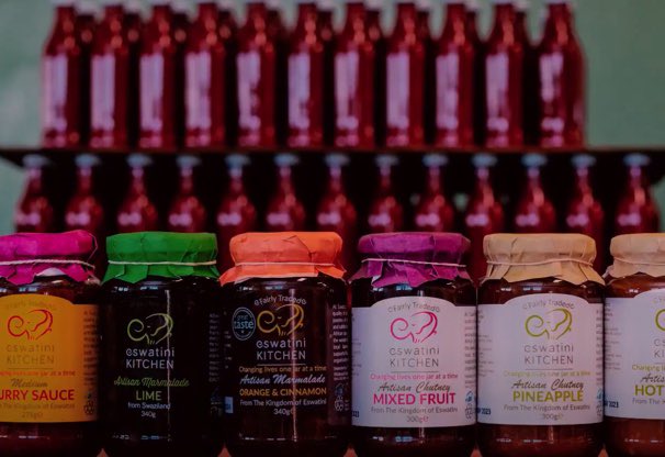 20 years ago the @TheBalmoreTrust, the organisation JTS was born out of sold its first shipment of #FairTrade Eswatini Kitchen products through the <a href="/oneworldshop/">One World Shop 🌍</a> &amp; <a href="/rainbowturtleUK/">Rainbow Turtle</a> Their jams, sauces, pickles &amp; chutneys support more than 200 local farmers youtu.be/hju0d2b-b7A
