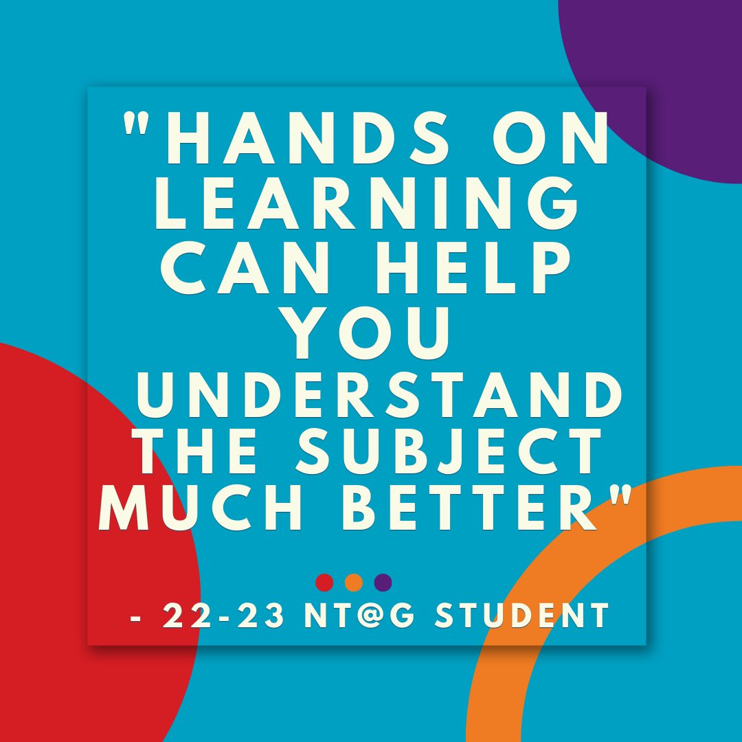 Our application deadline has been EXTENDED until April 7th!

Apply online at sites.google.com/frco.k12.va.us…

Questions? Ask a current NT@G teacher, parent or student here: forms.gle/MXPNYVnFrpLYxw…