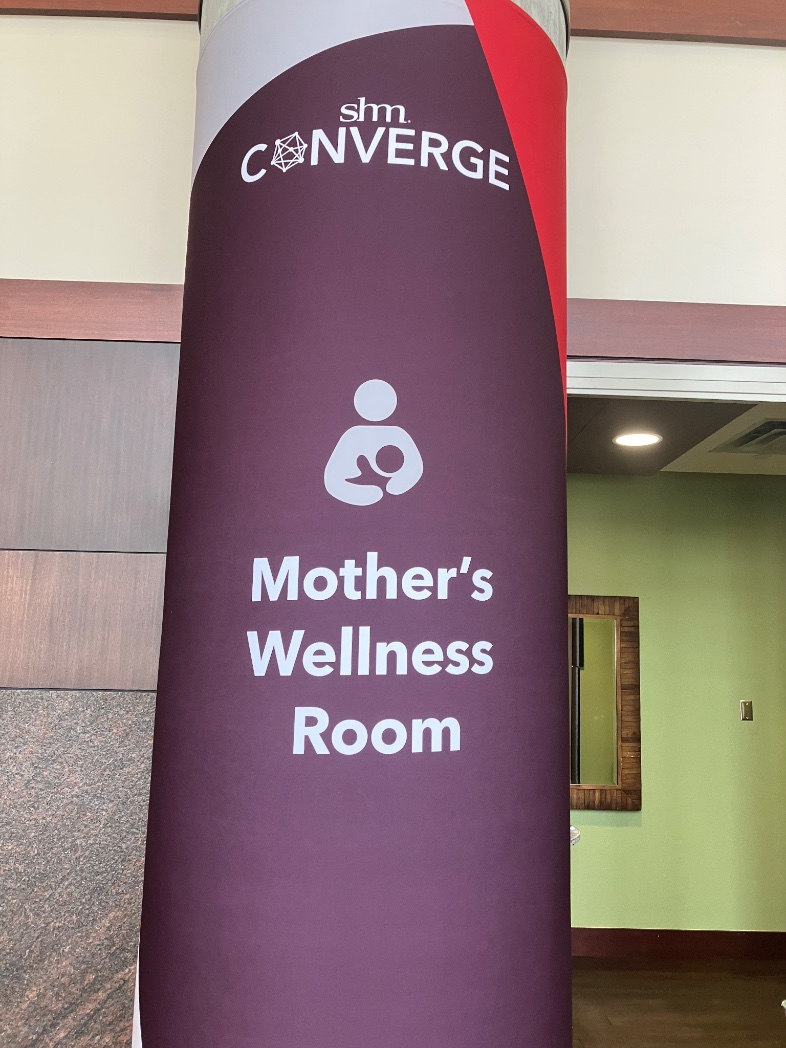 Free period products and a lactation room at #SHMconverge  !

#HowWeHospitalist