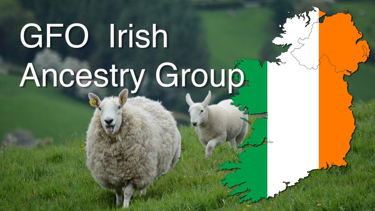 GenForumOregon's tweet photo. Need help with #Irish #ancestry #research ? The Irish Interest Group meets Wed, Apr 19 at 6 pm PT. All GFO Interest Groups are free and open to the public: 
https://t.co/kXJoeB77DG

#Genealogy #heritage https://t.co/V734WuuRoi
