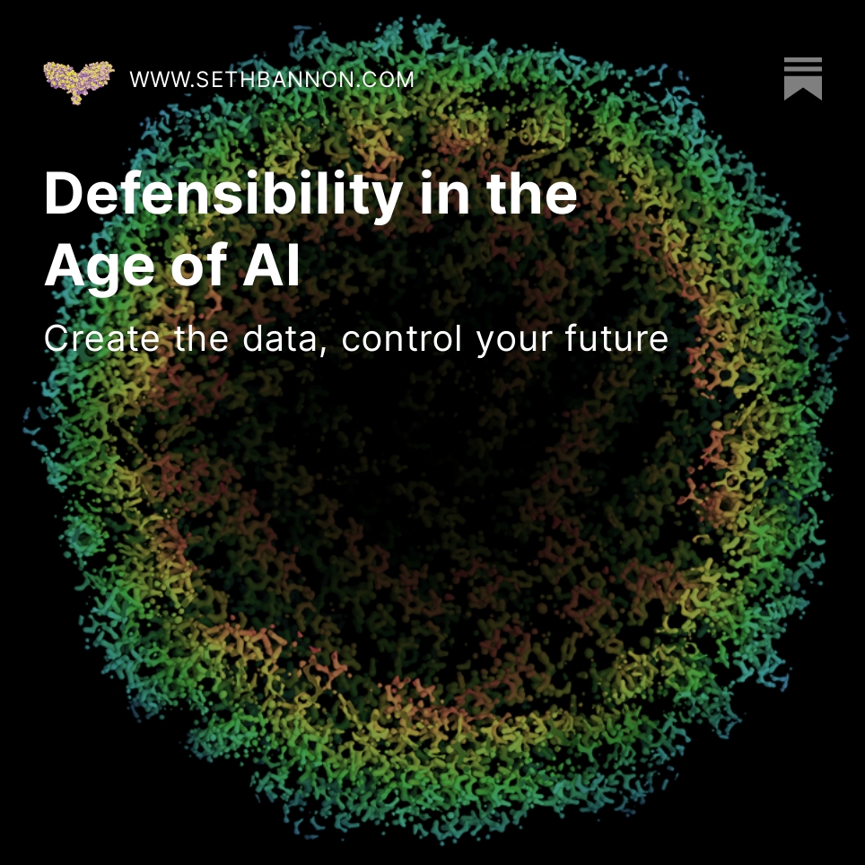 Entrepreneur AI anxiety is real. Everything is moving so fast that many feel the ground is shifting under their feet. A 10x product of last month may be obsolete today. Many are asking the same question: Where is defensibility in the age of AI? 👇