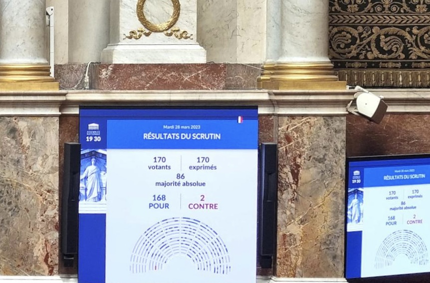 ZelenskyyUa's tweet photo. 🇫🇷 Parliament's recognition of the Holodomor of 1932-33 as genocide of 🇺🇦 people is important &amp; significant. Grateful for 🇫🇷's strong contribution to exposing totalitarian Russia's past &amp; present crimes, establishing truth, justice, &amp; hence accountability. Thank you France 🇺🇦🤝🇫🇷 https://t.co/nNNYr1leHD