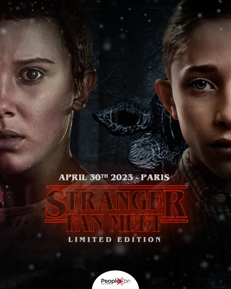 peoplecons's tweet image. #SFMLimitedEdition | Millie Bobby Brown et Raphael Luce seront présent.es le 30 avril prochain à Paris ! // Millie Bobby Brown and Raphael Luce will be in Paris on April 30th!

Tickets : billetweb.fr/pro/sfm-limite…