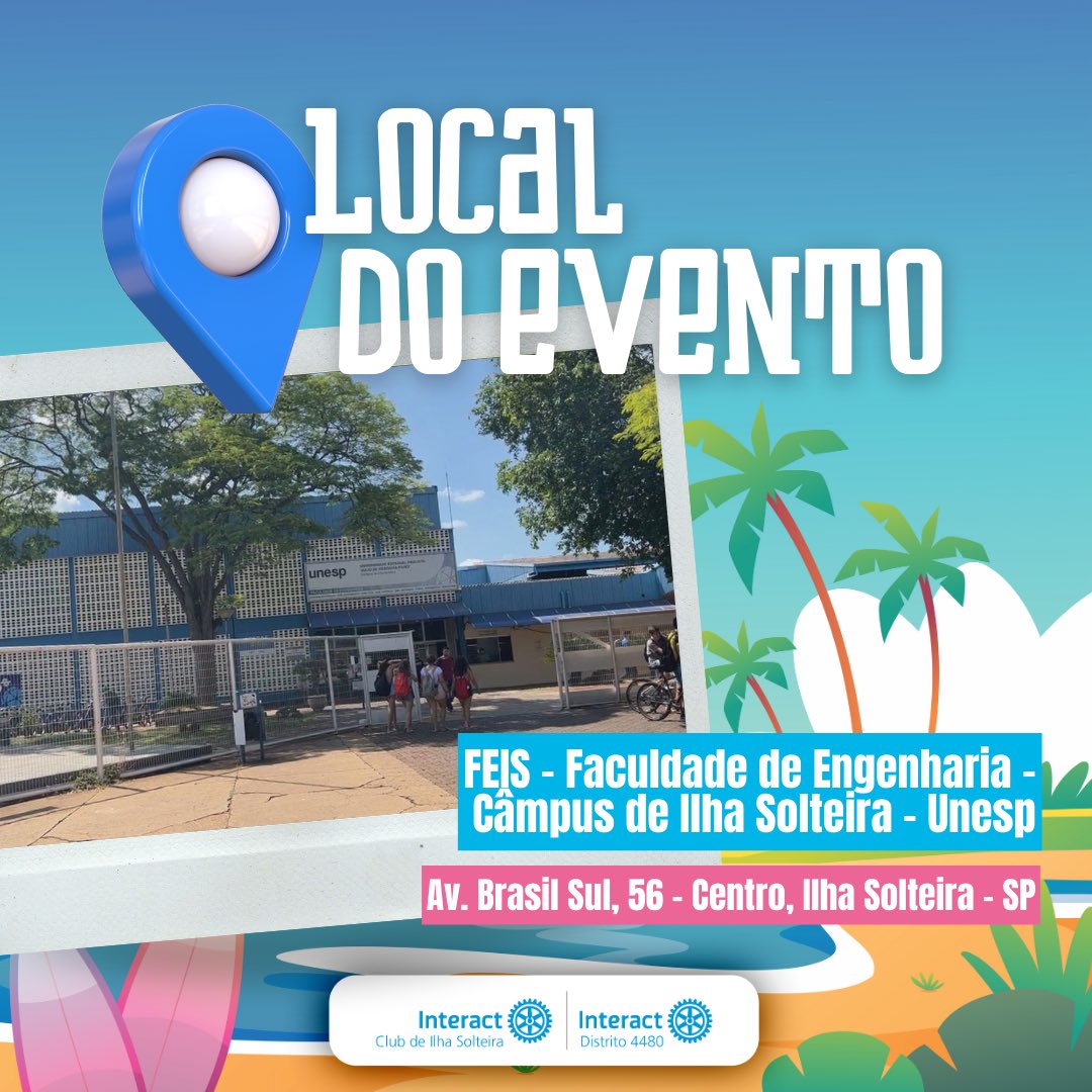 interact4480's tweet image. é local que vcs querem??? ENTÃO OLHA SÓ QUE DELICIA DE NOVIDADE!!😝

querida Ohana, nós esperamos todos vocês em Ilha Solteira no Campus I da FEIS - Faculdade de Engenharia - Ilha Solteira - Unesp! Av. Brasil Sul, 56 - Centro - Ilha Solteira - SP

 VENHAM PRA ILHA!! 🌴🌺
